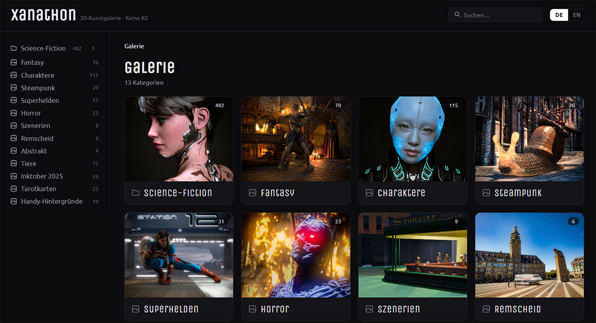Screenshot Xanathons New Gallery